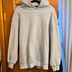 Trendy queen hoodie grey